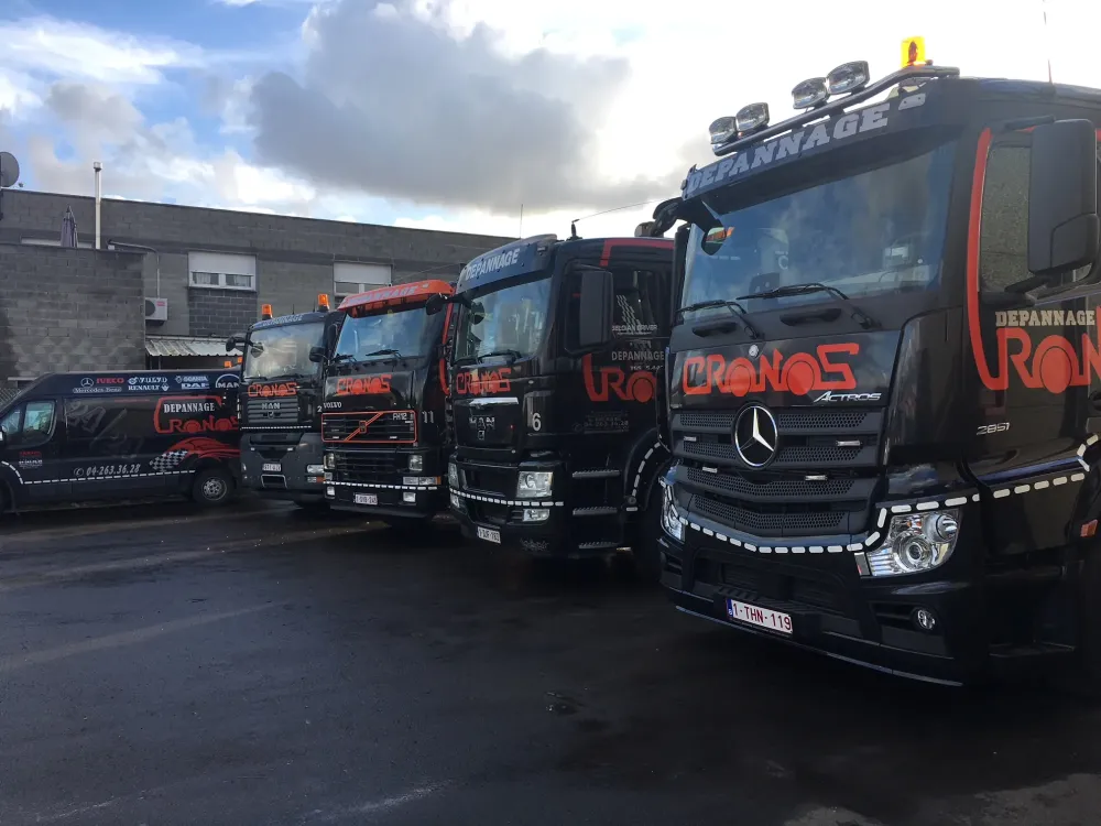 Accident camion à Grâce-Hollogne