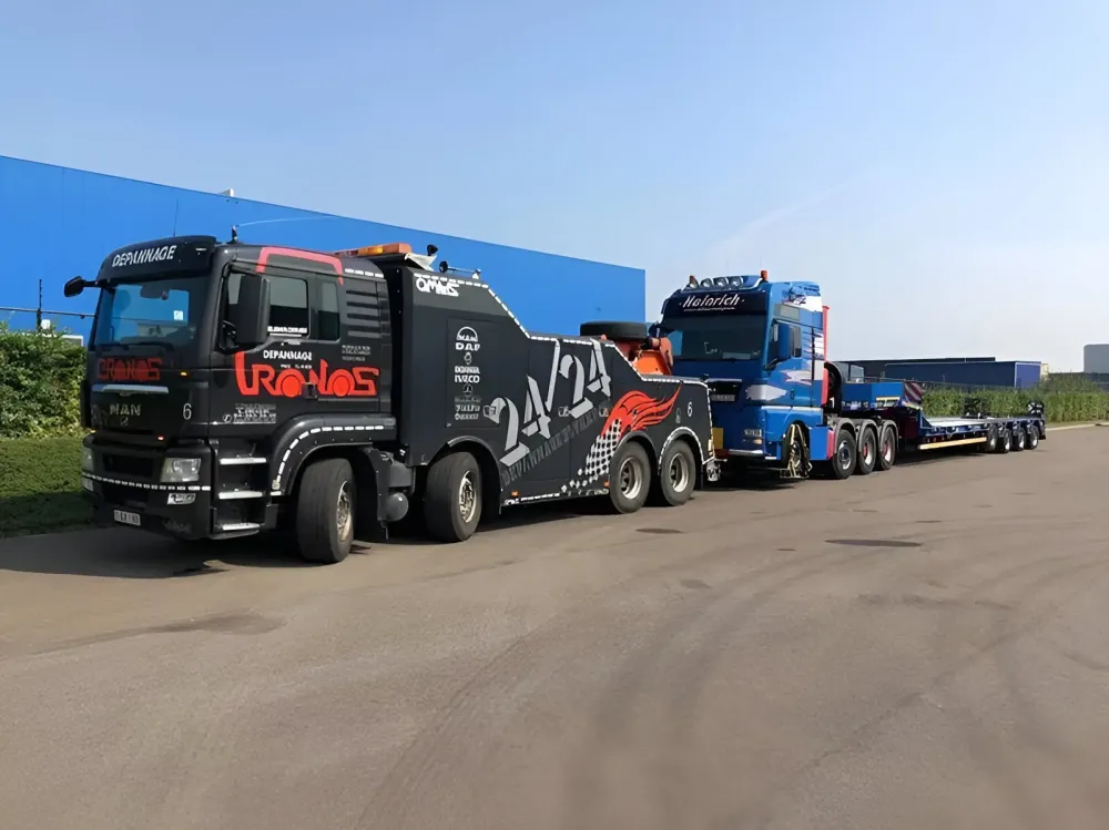 Remorquage camion à Grâce-Hollogne