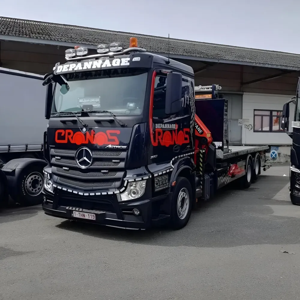 Relevage camion à Grâce-Hollogne